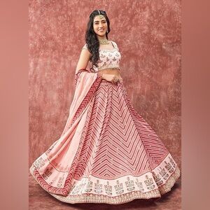 Lashkaraa Pink Lehenga Choli